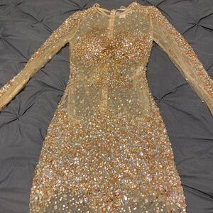 Jovani rhinestone dress